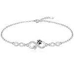 Fenthring Paw Print Anklet S925 Ste