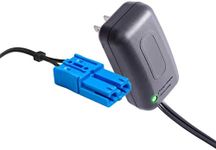 12 Volt Kid Trax Battery Charger with Small Blue Plug, for 12V Child Ride On Car Dodge Ram 3500 Beetle Mini Rideamales Scout Pony Josie Unicorn Disney Mickey Minnie Mouse Coupe Charger