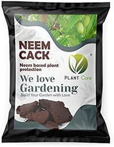 PLANT CARE Organic Neem Cake | Organic Fertilizer for Outdoor Plants, Lawn & Garden Growth | (2.5)