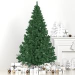 HOXHA Christmas Tree 7Ft 1300 Tips Premium Spruce Holiday Artificial Tree Easy Assembly Include Foldable Stand for Indoor Home, Office, Party Decoration