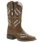 ARIAT Women's Round Up Bliss Western Boot, Sassy Brown, 6.5