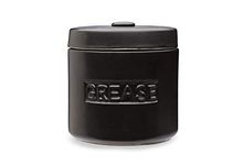 Fox Run 48764 Ceramic Grease Container 4-Cup Black