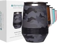 Elemental Wine Tumbler, 10oz Stainl