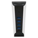 5 Port USB Hub for , USB High-Speed Expansion Hub USB Extender Compatible with Game Console, 5 Hub Spliter with USB C Port