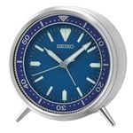 Seiko Mai T Bedroom Alarm Clock, Blue