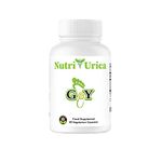 NutriUrica - Uric Acid Support with 6 Key Ingredients - 500 mg 90 Vegetarian Capsules