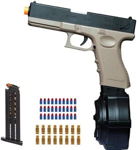 Toy Gun, Soft Bullet Gun, Cool Toy Model, Safe EVA Soft Bullet, Manual Spring air-Driven Soft Bullet Toy Gun, Non-Aggressive Children's Gift, Suitable for Children Over 8-14 Years Old