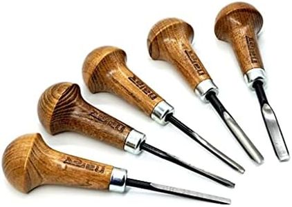 Narex Palm Carving Chisel Set, Set of 5 pcs