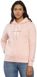 Calvin Klein Archival Monologo Hoodie Ladies, Faint Blossom, Small