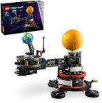 LEGO® Technic Planet Earth and Moon in Orbit 42179 Building Set, Outer Space Toy Set for Kids Aged 10 and Over, Solar System Toy, Imaginative, Independent Play for Boys and Girls