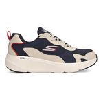 Skechers Men GO Run Elevate Black Lace Up Running Shoes