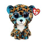 Ty Beanie Baby Cobalt The Blue Leopard Plush Doll (6inch)