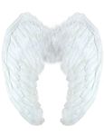 Yummy Bee - Wings - Angel Wings Feathers- Devil Fairy Wings Costume Wings - Glitter Wings - Large Wings 24" x 16" - White