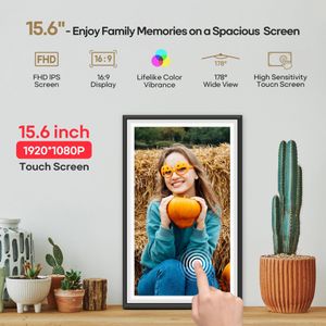 Frameo 15.6" Digital Photo Frame – WiFi, IPS Touchscreen