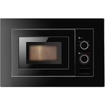 Cookology IM17LBK Built-in Microwave in Black | Integrated Frame Trim Kit