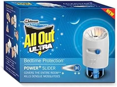 All Out Ultra Power+ Slider Mosquito Repellent Refill With Machine - 45Ml, Lotion, Patch, Granule