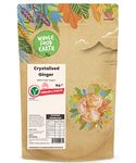 Wholefood Earth Crystalised Ginger 1 kg | GMO Free