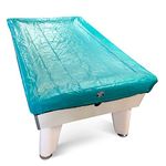 Jonny 8 Ball 7ft Soft Vinyl AQUA Fitted Pool Snooker Table Cover