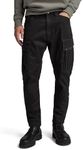 G-STAR RAW Men's Zip Pocket 3D Skinny Cargo Pants 2.0, Black (dk black D24307-C105-6484), 31W / 32L