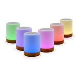 LuvLink Friendship Lamps Long Distance Friendship Lamps | Unique Gift for Friends, Families, Long-Distance Relationships, Loved Ones, Couples, Anniversaries & More! (Set of Six)