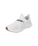 Puma Womens Softride Harmony Slip WNS Warm White-Black Running Shoe - 7 UK (37960602)