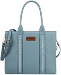 Montana West × Wrangler Tote Bag for Women Shoulder Purse Handbag with Zipper Crossbody Bag WG70-8317-JN