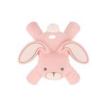 Itzy Ritzy - Ritzy Teether Reaches Back Molars and Massages Sore Gums; Features Multiple Textures and Flexible Design; Bunny