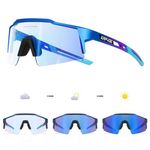 KAPVOE Photochromic Cycling Glasses MTB Clear Mountain Bike Sunglasses Transition Goggles Sports Baseball Running