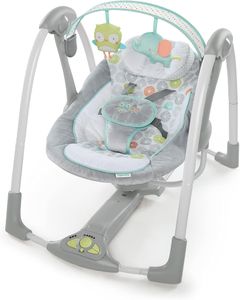 Ingenuity 5-Speed Baby Swing – Adjustable Infant Soothing Seat