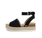 Soda Topic Open Toe Buckle Ankle St