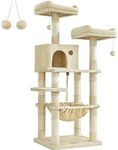 Feandrea Cat Tree, 56.3-Inch Cat To