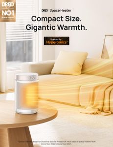 Dreo 1500W Electric Heater – Portable White Space Heater