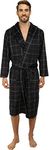 Jockey Men's Plaid Matte Silky Fleece Robe - Multi -