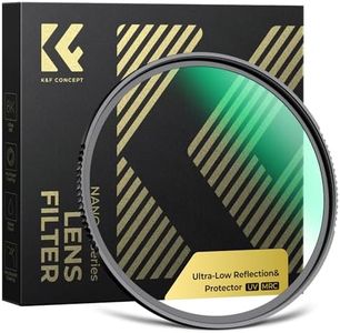 K&F CONCEPT 95mm Shockproof & Ultra Low Reflectivity MCUV Lens Protection Filter, 28 Multi-Coated Waterproof Scratch Resistant HD UV Camera Lens Filter (Nano-X Series)