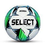 SELECT Spark TB V24 Soccer Ball, White/Blue/Green, Size 5