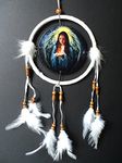 Lisa Parker Dreamcatcher Angel Dream Catcher, Mixed, Diameter 16cm