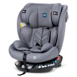 Mee Mee Orbit 360° Rotatable Convertible ISOFIX Baby Car Seat for 0–12 Years (0–36kg) | Rear & Forward Facing | ECE R44/04 Certified | 5-Point Safety Harness | Adjustable Recline & Headrest | Grey