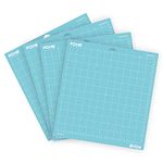 Cutting Mat for Cricuts, FOME 4PCS Light Adhesive Grip Cutting Mat 12x12 inch Light Adhesive Sticky Quilting Replacement Cut Mats for Cricuts Maker 3/Maker/Explore 3/Air 2/Air/One