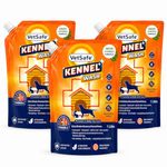 VetSafe Kennel Wash | 3000 ML | Kennel Cleaner | Pet Floor Cleaner | Pet Area freshener | Odour Neutralizer | Anti microbial |Disinfectant | Super Concentrate | Orange Power