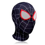 AWAVM Spider Masks Superhero Mask Adult Mask 3D Printing Lycra Spider Masks Cosplay Costumes Halloween Christmas Dress-up Property (Black)