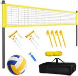 Portable Volleyball Net Set Outdoor