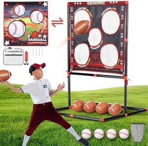 VROGTIK Football Toss Game for Kids Ages 3-8 - Outdoor Toy for Backyard, Beach & Camping for Toddlers & Family Party Fun