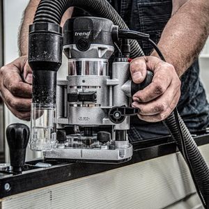Trend T1 Dual-Base Router – Precision Woodworking Tool