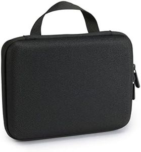 Amazon Basics - Custodia Protettiva Medio per GoPro e Action Cam con Interno in Schiuma, Portatile & Leggero, 22,9 x 17,8 x 6,4 cm, Nero, Tinta Unita