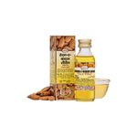 Hamdard RAUGHAN-E-BADAM SHIREEN Sweet Almond Oil for Body, Skin & Hair | 50ml | Natural Almond Oil | Helps Enhance Memory | Helps Relieve Constipation | Helps Build Stronger Muscles | Pack of 1