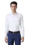 Peter England Men's Regular Fit Shirt (PESFWNUPX88251_White