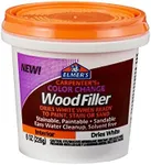 Elmer's Carpenter's Color Change Wood Filler, 8 oz., White (E916)