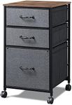 DEVAISE Mobile File Cabinet, Rollin