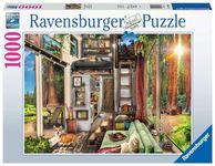 Ravensburger Redwood Forest Tiny House 1000 Piece Jigsaw Puzzle for Adults - 17496 - Every Piece is Unique, Softclick Technology Means Pieces Fit Together Perfectly