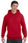 Hanes Men's Pullover EcoSmart Fleece Hoodie, Deep Red, 3X-Large